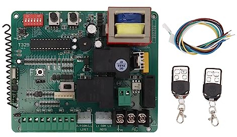 Schiebetor -Motorsteuerplatine LED -Anzeige Elektretür Motorschaltkreis mit Fernbedienung für das Sicherheitssystem für Heimattriebe