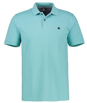 LERROS - Herren Poloshirt, Regular Fit, (2523200), Größe:S, Farbe:Coastal Blue (456)
