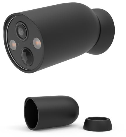 TIUIHU Silicone Case for TP-Link Tapo C425 Security Camera, Weatherproof Silicone Skin Cover for TP-Link Tapo C425 2K/4MP Security Camera Outdoor Wireless