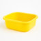 11 Ltr Plastic Washing Up Bowl Durable & Lightweight Dishwashing Basin for Kitchen Sink, Large Capacity, Easy-Grip Handles Ideal for Washing Dishes, Vegetables (Yellow)