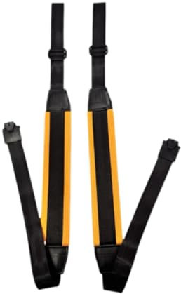 FashionCha 2 Correas para pulverizador de Mochila, Accesorios portátiles para jardinería agrícola, reemplazo Directo, Amarillo