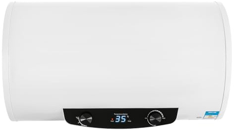 C-Juzarl Elektro Warmwasserspeicher 70L, 220v Elektrischer Tank-Wassererhitzer 2KW Durchlauferhitzer mit Handbrause, 25–75 °C, für Badezimmer, Friseursalons