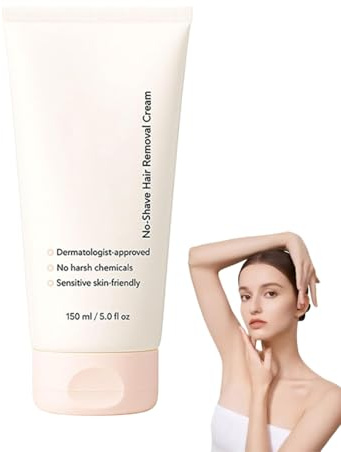 Bare Basics Hair Removal Cream, Bare Basics No Shave Hair Removal Cream, Leaving it Soft and Protected after hair removal, Moisturizes and Nurtures Skin, for Legs, Arms, and Bikini Area (1)