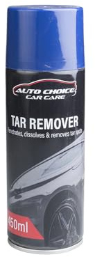 Auto Choice Tar Remover 450ml PMTR450 – Car Tar & Glue Remover Spray, Removes Grease, Road Tar & Dirt, Restores Factory Finish