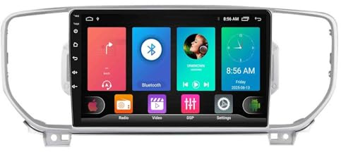 Android 15 Radio de Coche para KIA Sportage 4 KX5 2016-2019 con Carplay Android Auto Pantalla Táctil de 9 Pulgadas con FM RDS/DSP/Controles del Volante(8core(2G+32G))