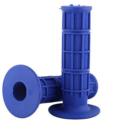 VGEBY Lenkergriffe, universal, rutschfest, aus Gummi, für Motorrad, Fahrrad, 22 mm (Farbe: Blau)