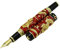 Jinhao Dragon Fountain Pen Medium Nib with Ink Refills Converter, Noble Red Cloisonne Craft Gift Pen