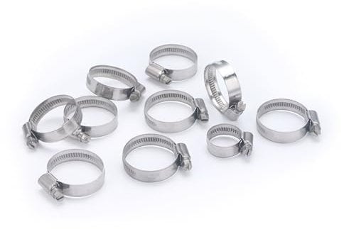 10 Colliers de Serrage Inox Largeur 12 millimètres Serrage Diamètre 25-40 mm AROZ