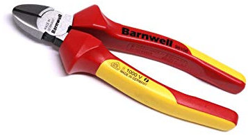 Barnwell - Tijeras de Alambre Tenazas para Electricistas (180 mm, 1000 V)
