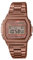 Casio Damen Digital Quarz Uhr mit Edelstahl Armband A1000RG-5EF