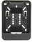 1x Kennzeichenhalter für Versicherungskennzeichen 135 x 110 mm (für Mofa - Roller - S-Pedelec - E-Bike - Moped - L-Krad - Leichkraftrad) Mit Carbon Look Leiste