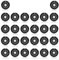 iMetrx (26PCS schwarz) Isolierung gegen Staub 3D Drucker Rollen Kugellager POM Rad 625zz Linearlager polykarbonat Kunststoff Riemenscheibe lager für Creality Ender 3,Ender 5 CR-10 /10S