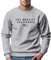 Neverless® Sweatshirt Herren Bedruckt Schriftzug California Los Angeles USA Amerika Flagge Rundhals-Pullover grau L