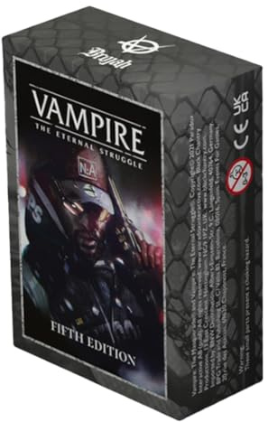 Black Chantry Productions Vampire The Eternal Struggle 5th Edition Brujah Deck | Card Game