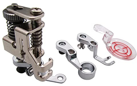 CKPSMS Marke: Convertible Free Motion Quiltfuß-Set, kompatibel mit Janome-Nähmaschine der Marke Elna mit niedrigem Schaft