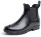 Stivali Pioggia Donna Stivaletti Pioggia Gomma Rain Boots Chelsea Ankle Boots Wellies Stivaletti Impermeabili Scarpe da Pioggia Nero Taglia EU 38
