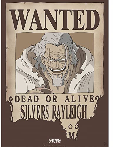 ABYSTYLE GBEye – One Piece Poster Wanted Rayleigh (52 x 38 cm)