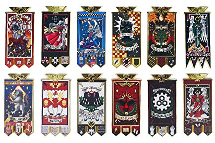 Starforged Space Marines Legion Battle Flag Collection Kühlschrankmagnet Warhammer 40K 1 Set