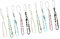 Gatuida 10 Stück Charms USB-Taschenlampe Geldbörse Abnehmbar Farbzelle Dekor Kette Kamera Schleife Aufhängeriemen Name Handy Sortiert Telefon Verstellbares Schlüsselband