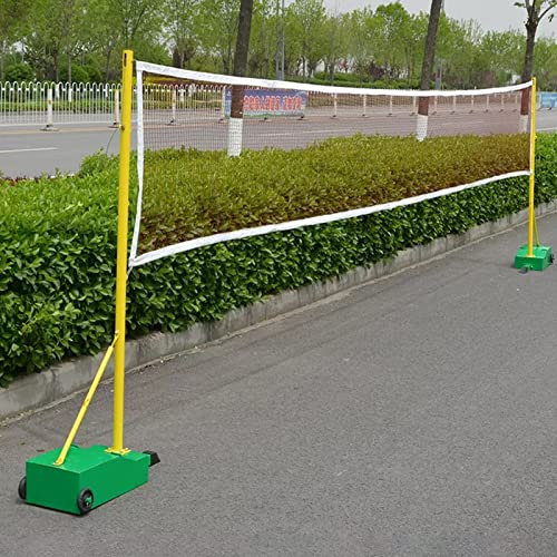 Tennisnetz Badminton Netz Volleyballnetz Volleyball- Und Badminton Set Draussen, Tragbares Tennisnetz Für Hinterhof, Auffahrt, Spielplatz Und Parkrasen, Kinder Erwachsene Sportschläger-Spielnetz