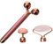 GLEAVI Jadewalze 1 Set Jade-Massagegerät Für Damen Massageroller Elektrowerkzeuge Gesichtsroller Elektrischer 3-In-1 Jade-Gesichtsroller Zinklegierung Gesichtsroller