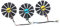 RAKSTORE FDC10H12S9-C - Ventilador para tarjetas gráficas compatible con ASUS ROG RTX 2060 2060 SUPER RTX 2070 Ventilador de repuesto
