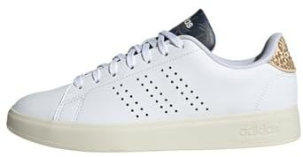 adidas Femme Advantage 2.0 Shoes, Cloud White/Night Indigo/Off White, 38 2/3 EU