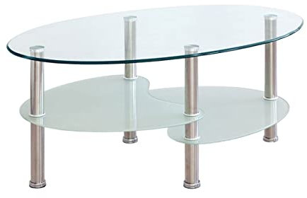 fanmuebles Mesa de Centro Cristal Edurne
