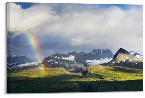 Wandbild, Naturposter, Gatch Hill, Poster, dekoratives Gemälde, Leinwand, Wandposter und Kunstdruck, moderne Familienschlafzimmer-Dekoration, Poster, 60 x 90 cm