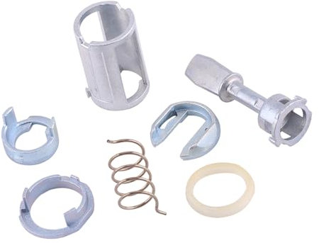 TKSE Kit de Réparation Barillet pour Golf 4, Kits de Réparation de Serrure de Porte 7 Pièces Outil de Réparation de Cylindre Avant Gauche Droite Kit de Réparation de Cylindre de