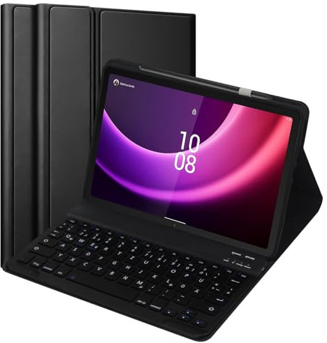 Keyboard Case for Lenovo Tab P11 2nd Gen 11.5 inch, Magnetically Detachable Wireless Bluetooth Keyboard with Slim Protective Cover for Lenovo Tab P11 2nd Gen (TB350FU/TB350XU) 11.5 Inch 2022 Tablet