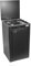 Parker Fornello Cucina a Gas Gpl 4 Fuochi grigio grafite e piano acciaio inox con Mobile Portabombola Made in Italy - 541GSPGP