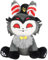 RDCIRP Hazbin Hotels Plüschtier, süße Stofftierfigur, Puppe, Cartoon-Sammelplüschtier, Wurfkissen for Kinder und Erwachsene, Spielefans(D)