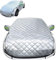 Car Tarpaulin Made for Citroen C1 Half Garage for Car,Hail Protection Car Cover,Waterproof Breathable-1