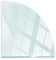 Kaminofen Glasplatte Funkenschutz Kaminplatte Kaminglas Ofenglas gehärtetem Glas 100x100cm Quadrant Premium Hitzeschutz für Kamin Funken- und Kratzfest Design Bodenplatte Elegante Klarglas