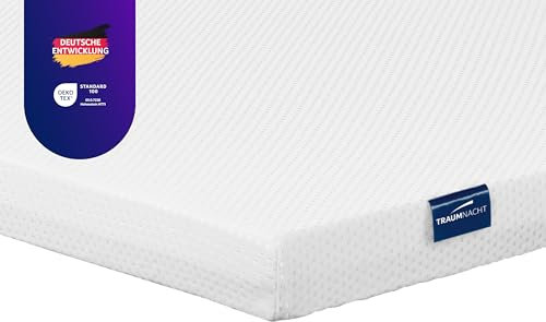 Traumnacht Komfort Duo Topper 2 in 1, Härtegrad 2 und 3, Öko-Tex Zertifiziert, 160 x 200 cm, produziert nach deutschem Qualitätsstandard