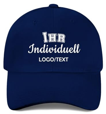 ERICAT personalisiert Cap personalisierte Basecap Baseball Cap mit Foto/Logo/Text gestalten Cap selbst gestalten,verstellbare Trucker-Kappe, lässige Sonnenschild-Kappe als Geschenk