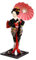 Gatuida Japanische Geisha Puppe Im Kimono Asiatische Dekoration Für Zuhause Traditionelle Figur Für Garten Und Party Handgefertigte Geisha Statuette Detailreicher Ausführung