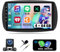 4G+64G Carplay Autoradio per Mercedes Benz Smart Forfour Fortwo 453 2014-2022,Android 13 Schermo da 9 Pollici Stereo con Android Auto Bluetooth GPS WiFi FM/RDS HiFi +Telecamera Posteriore