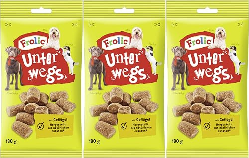 FROLIC™ UNTERWEGS™ Beutel Geflügel 3 x 180g