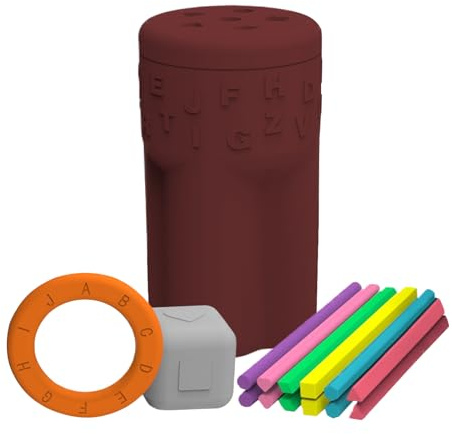 Sensorisches Spielzeug gegen Stress, interaktive Füllung für Taschen, Brettspiel zum Sortieren von Farben, mit Silikonstäben, für Kinder, Babys, Jugendliche, Reisen, Zuhause, Outdoor, Schule, Garten