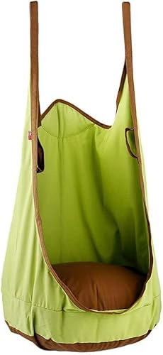 Upgraded Swing Chair - Hanging Swing with Durable 900D Oxford Cloth for Indoor & Outdoor Use (Green)