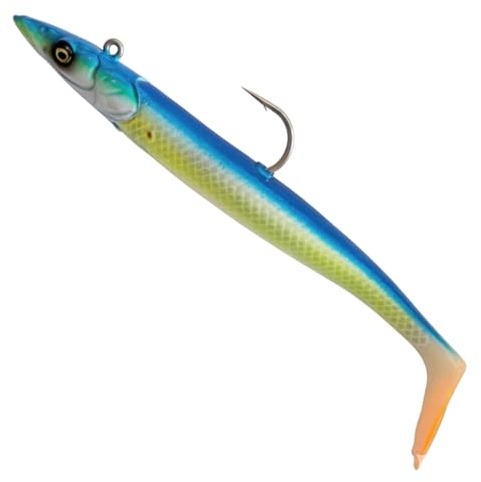 Savage Gear Sandeel V2-2 Gummifische + 1 Jigkopf