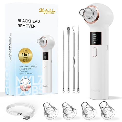 Succionador de puntos negros 5 Boquillas 3 Modos para limpieza facial