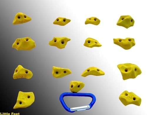 Move-it-Climbingholds Little Feet (Spax) Klettergriffe XS, Farbe:grau