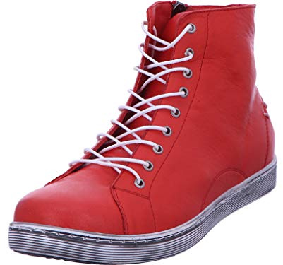 Andrea Conti D Boots kalt rot hell