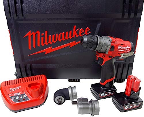 Milwaukee M12 FPDXKIT-602X Fuel 3-in-1 Sub Compact Percussion Drill