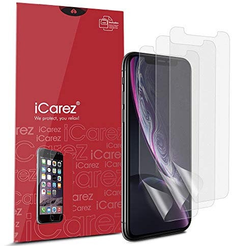 iCarez Matte Screen Protector for iPhone 11 iPhone XR 6.1-Inches, 3-Pack Anti-Glare