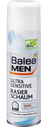 Balea MEN Rasierschaum ultra sensitive, 1 x 300 ml