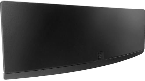 One For All – 3G/4G/5G-blockfilter - DVB-T2 Zimmerantenne – Digital-TV Full HD – Signal Clear-Technologie – 0 bis 25 km Reichweite – Schwarz – SV9430-5G